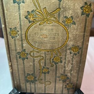 Vintage House of the Seven Gables Hardcover Book